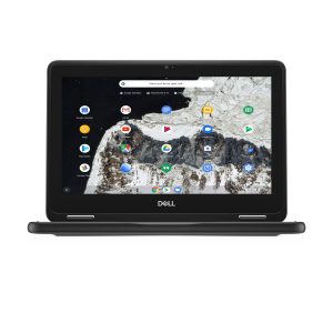 DELL Chromebook 3100 Intel® Celeron® N4000 29.5 cm (11.6") Touchscreen HD 4 GB LPDDR4-SDRAM 32 GB eMMC Wi-Fi 5 (802.11ac) ChromeOS Nordic Black, Grey