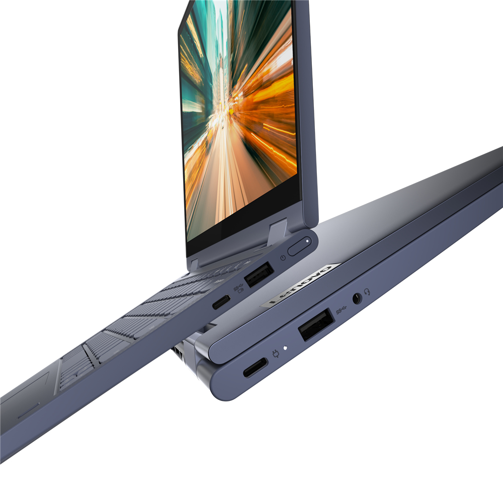 Lenovo Yoga 6 13ALC6 AMD Ryzen™ 5 5500U Hybrid (2-in-1) 33.8 cm (13.3") Touchscreen Full HD 8 GB DDR4-SDRAM 256 GB SSD Wi-Fi 6 (802.11ax) Windows 10 Home UK English Blue - Image 3