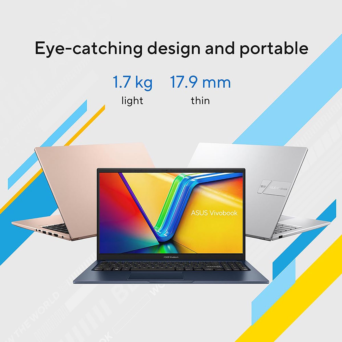 ASUS Vivobook 15 X1504VA-BQ4581W Intel Core 3 100U Laptop 39.6 cm (15.6") Full HD 8 GB DDR5-SDRAM 128 GB SSD Wi-Fi 6 (802.11ax) Windows 11 Home Silver - Image 9