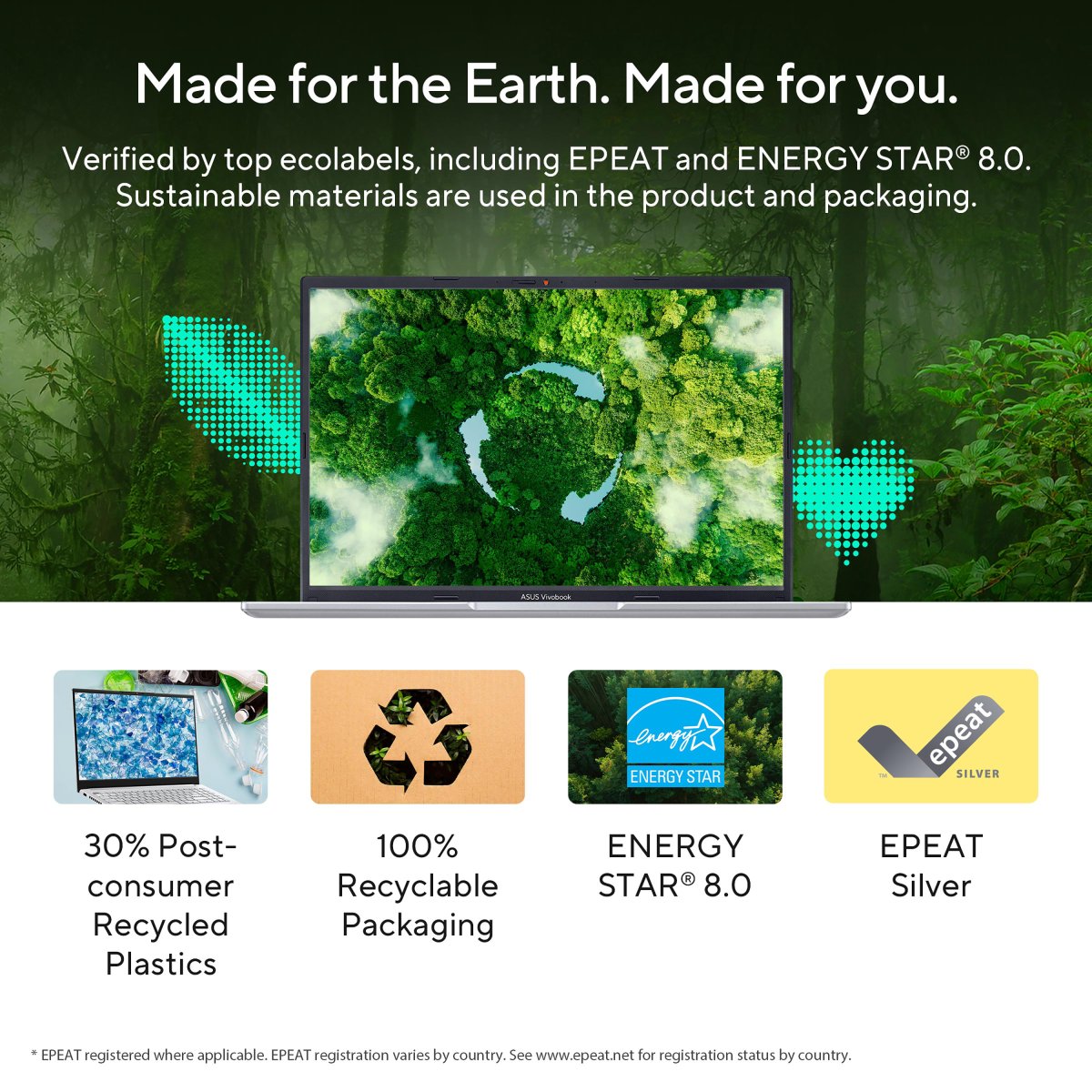 ASUS Vivobook 16 X1605ZA-MB004W Intel® Core™ i5 i5-1235U Laptop 40.6 cm (16") WUXGA 16 GB DDR4-SDRAM 512 GB SSD Wi-Fi 6 (802.11ax) Windows 11 Home Silver - Image 14