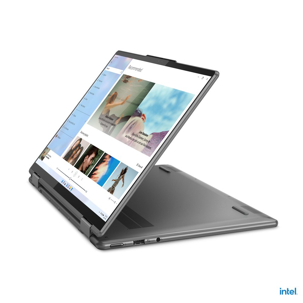 Lenovo Yoga 7 14IAL7 Intel® Core™ i5 i5-1235U Hybrid (2-in-1) 35.6 cm (14") Touchscreen 2.2K 8 GB LPDDR5-SDRAM 512 GB SSD Wi-Fi 6E (802.11ax) Windows 11 Home UK English Grey - Image 2