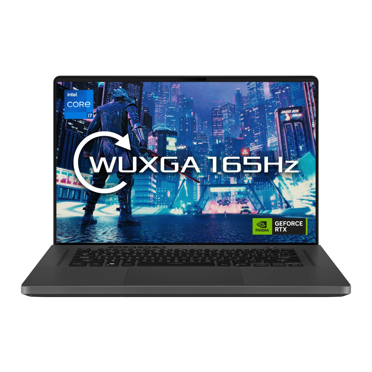 ASUS ROG Zephyrus G16 GU603ZV-N3009W Intel® Core™ i7 i7-12700H Laptop 40.6 cm (16") WUXGA 16 GB DDR4-SDRAM 512 GB SSD NVIDIA GeForce RTX 4060 Wi-Fi 6E (802.11ax) Windows 11 Home Grey