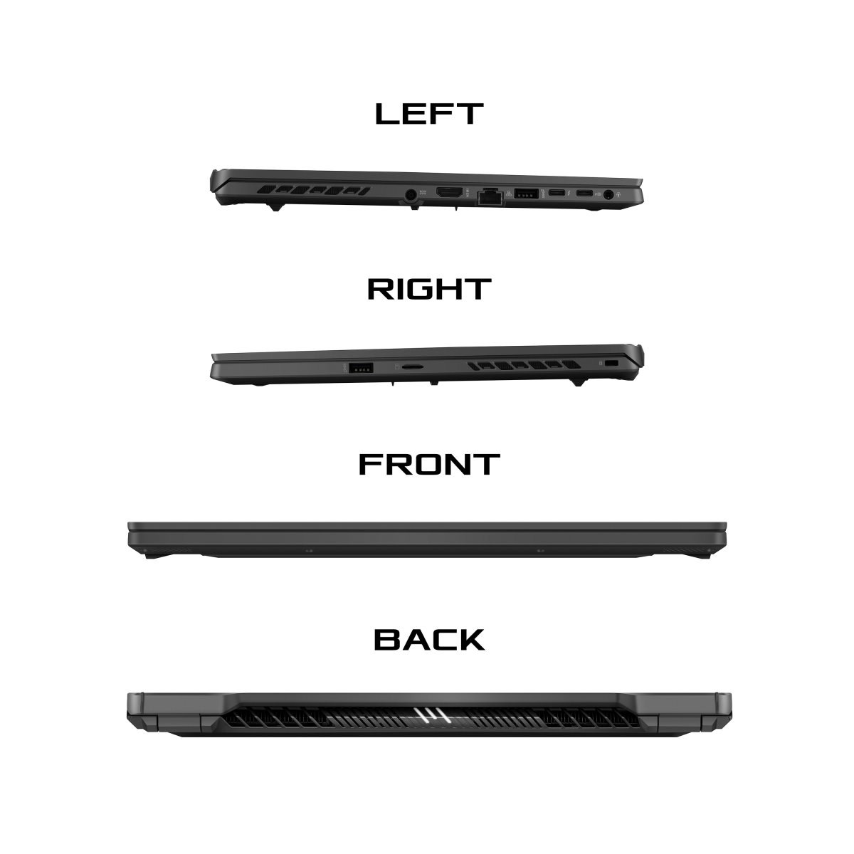 ASUS ROG Zephyrus G16 GU603ZV-N3009W Intel® Core™ i7 i7-12700H Laptop 40.6 cm (16") WUXGA 16 GB DDR4-SDRAM 512 GB SSD NVIDIA GeForce RTX 4060 Wi-Fi 6E (802.11ax) Windows 11 Home Grey - Image 4