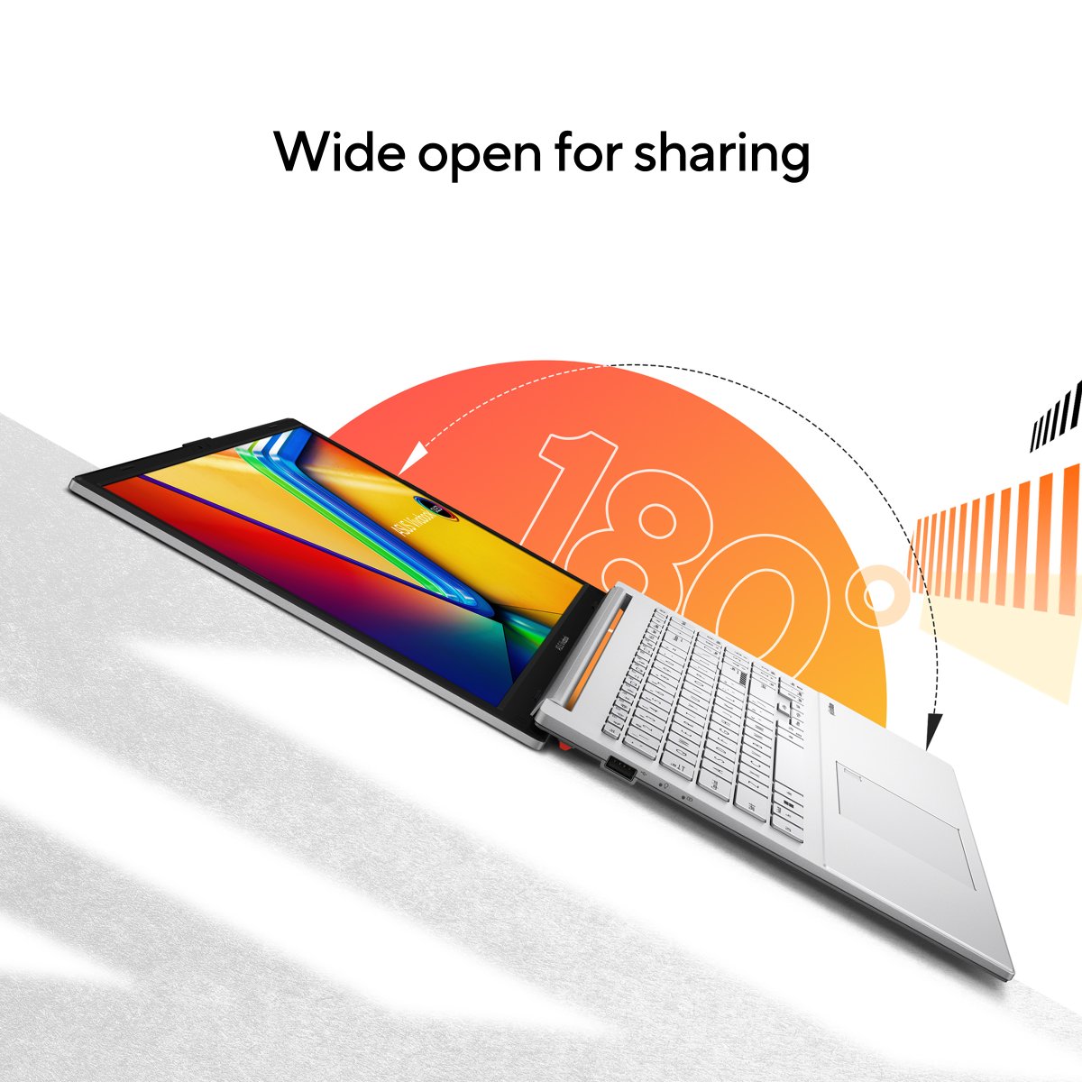 ASUS Vivobook Go 15 E1504FA-NJ649W AMD Ryzen™ 5 7520U Laptop 39.6 cm (15.6") Full HD 8 GB LPDDR5-SDRAM 256 GB SSD Wi-Fi 6E (802.11ax) Windows 11 Home in S mode Silver - Image 14