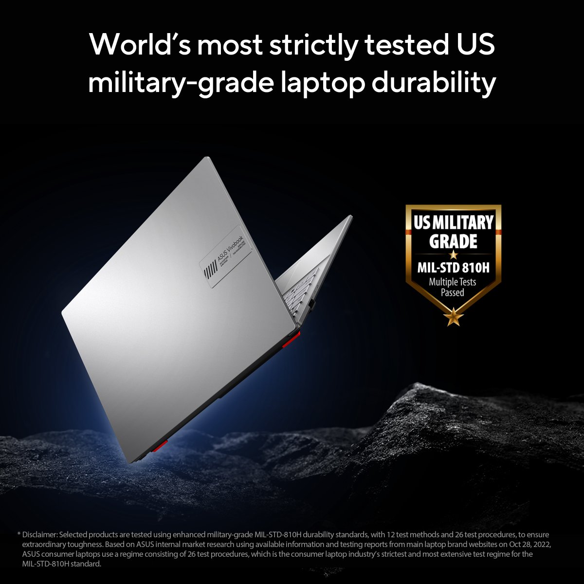 ASUS Vivobook Go 15 E1504FA-NJ649W AMD Ryzen™ 5 7520U Laptop 39.6 cm (15.6") Full HD 8 GB LPDDR5-SDRAM 256 GB SSD Wi-Fi 6E (802.11ax) Windows 11 Home in S mode Silver - Image 18