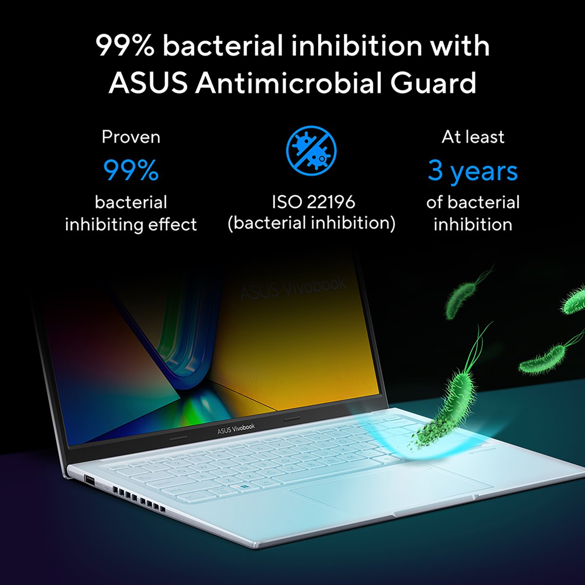 ASUS Vivobook 14X K3405ZF-LY134W Intel® Core™ i5 i5-12450H Laptop 35.6 cm (14") WUXGA 16 GB DDR4-SDRAM 512 GB SSD NVIDIA GeForce RTX 2050 Wi-Fi 6E (802.11ax) Windows 11 Home Silver - Image 7