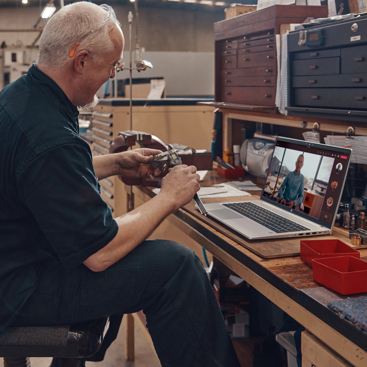 HP ProBook 445 G10 AMD Ryzen™ 5 7530U Laptop 35.6 cm (14") Full HD 16 GB DDR4-SDRAM 512 GB SSD Wi-Fi 6E (802.11ax) Windows 11 Pro Silver - Image 4