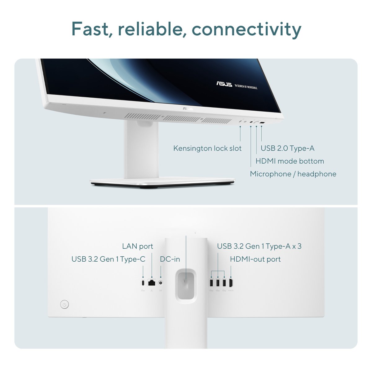 ASUS V400 AiO V470VAK-WPE034W Intel® Core™ i5 i5-13420H 68.6 cm (27") 1920 x 1080 pixels All-in-One PC 8 GB DDR5-SDRAM 512 GB SSD Windows 11 Home Wi-Fi 6 (802.11ax) White - Image 17