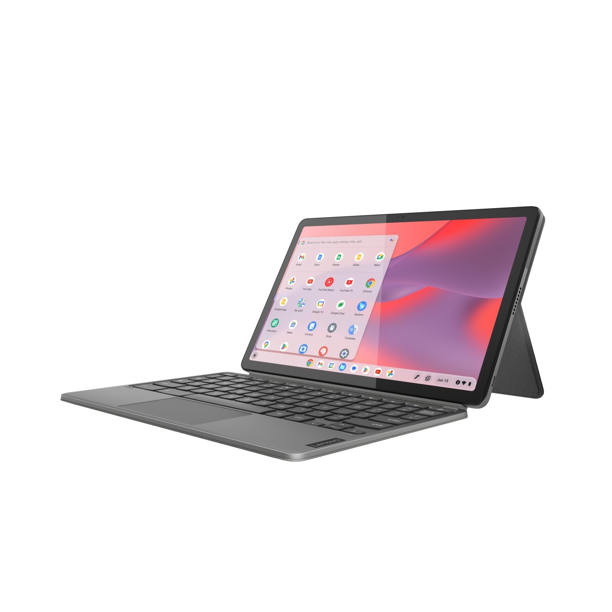 Lenovo IdeaPad Duet 3 Chrome 11Q727 Snapdragon 7c Chromebook 27.8 cm (10.9") Touchscreen 2K 4 GB LPDDR4x-SDRAM 128 GB eMMC Wi-Fi 5 (802.11ac) ChromeOS UK English Grey - Image 3