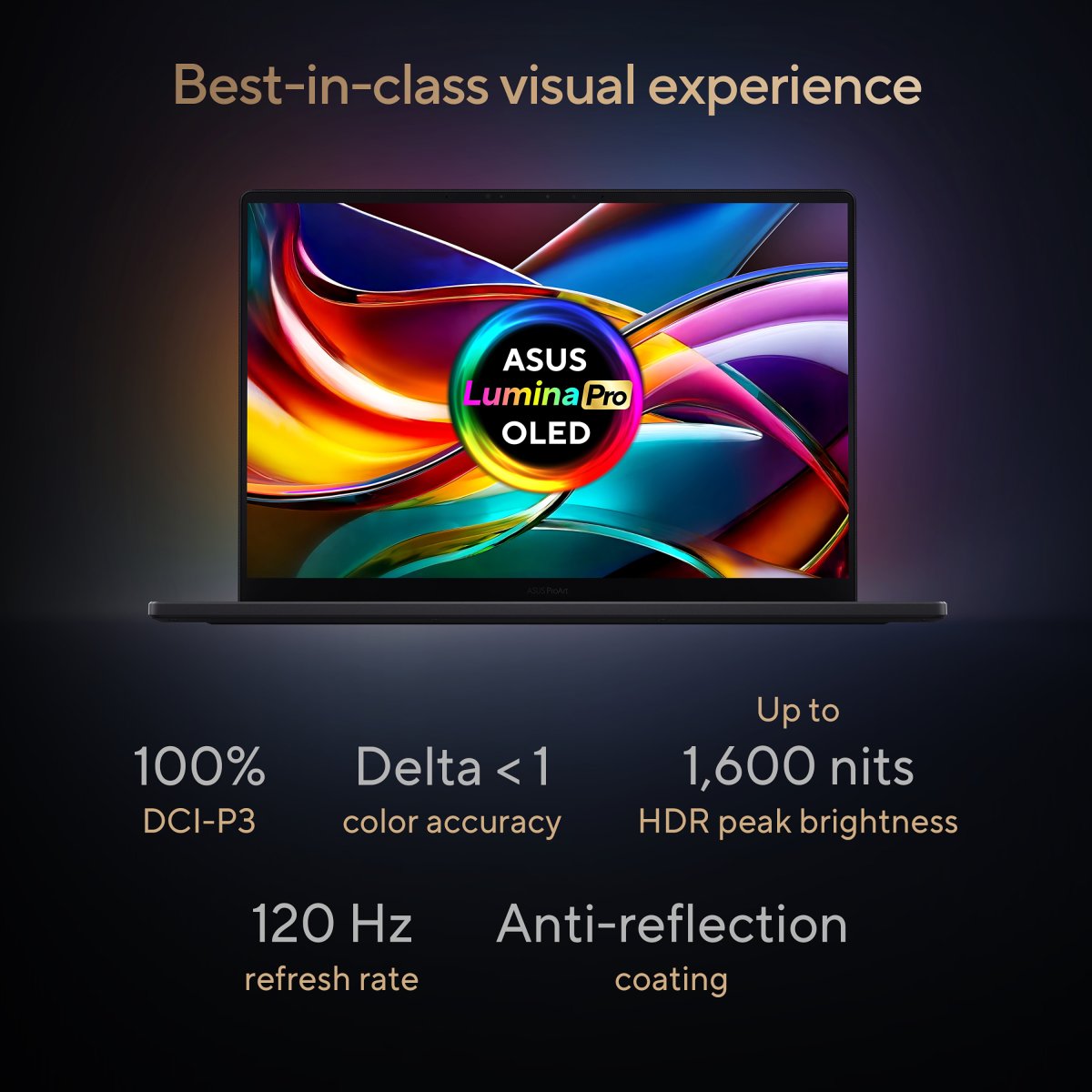 ASUS ProArt P16 H7606WX-SE001W Copilot+ PC Laptop 40.6 cm (16") Touchscreen WQUXGA 64 GB LPDDR5x-SDRAM 4 TB SSD NVIDIA GeForce RTX 5090 Wi-Fi 7 (802.11be) Windows 11 Home Black - Image 20