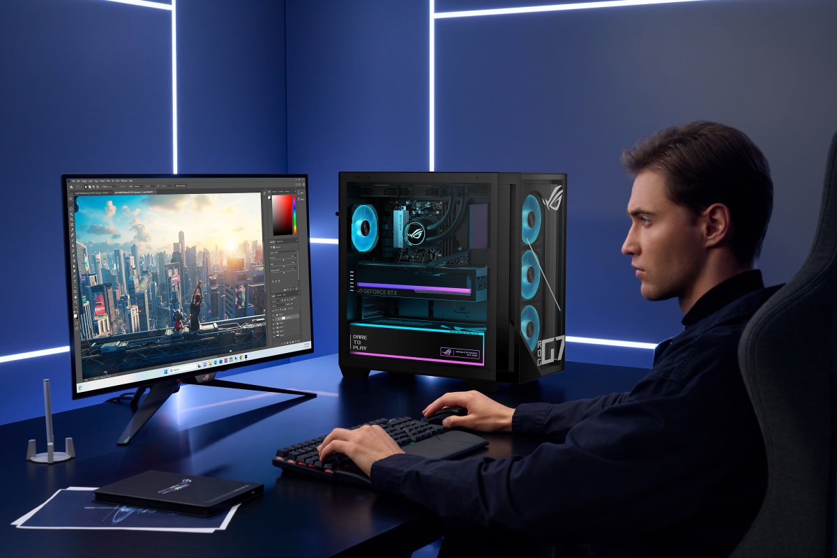 ASUS ROG G700 GM700TZ-R9800X028W AMD Ryzen™ 7 9800X3D 64 GB DDR5-SDRAM 2 TB SSD NVIDIA GeForce RTX 5080 Windows 11 Home Tower PC Black - Image 10