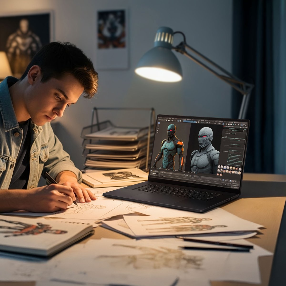 ASUS ProArt P16 H7606WX-SE001W Copilot+ PC Laptop 40.6 cm (16") Touchscreen WQUXGA 64 GB LPDDR5x-SDRAM 4 TB SSD NVIDIA GeForce RTX 5090 Wi-Fi 7 (802.11be) Windows 11 Home Black - Image 23