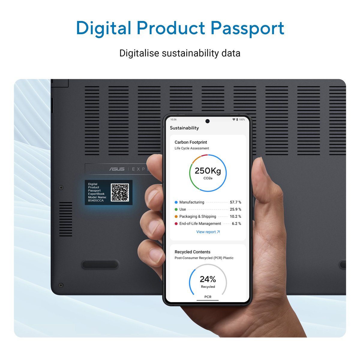 ASUS ExpertBook B5 B5605CC-MBU715X Intel Core Ultra 7 255H Laptop 40.6 cm (16") WUXGA 16 GB DDR5-SDRAM 512 GB SSD Wi-Fi 7 (802.11be) Windows 11 Pro Grey - Image 16