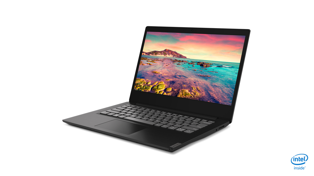 Lenovo IdeaPad S145-14IGM Intel® Pentium® Silver N5000 Laptop 35.6 cm (14") HD 4 GB DDR4-SDRAM 128 GB SSD Wi-Fi 5 (802.11ac) Windows 10 Home in S mode Black