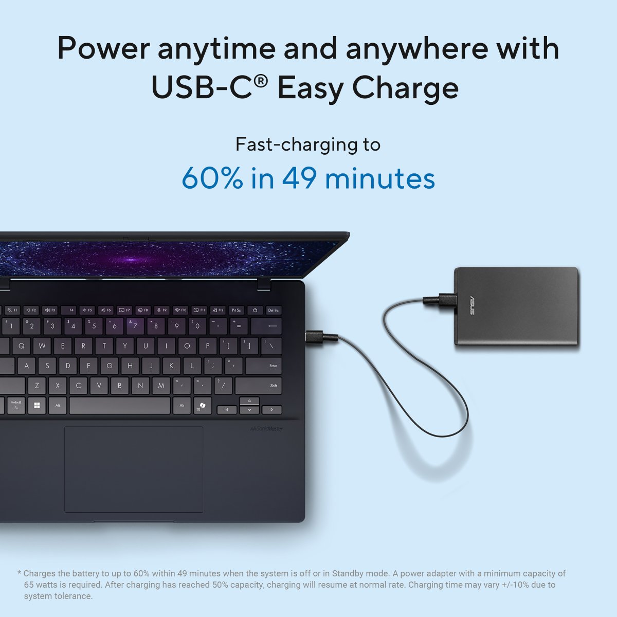 ASUS Vivobook 14 X1407CA-LY086W Intel Core Ultra 5 225H Laptop 35.6 cm (14") WUXGA 16 GB DDR5-SDRAM 512 GB SSD Wi-Fi 6 (802.11ax) Windows 11 Home Gold - Image 13