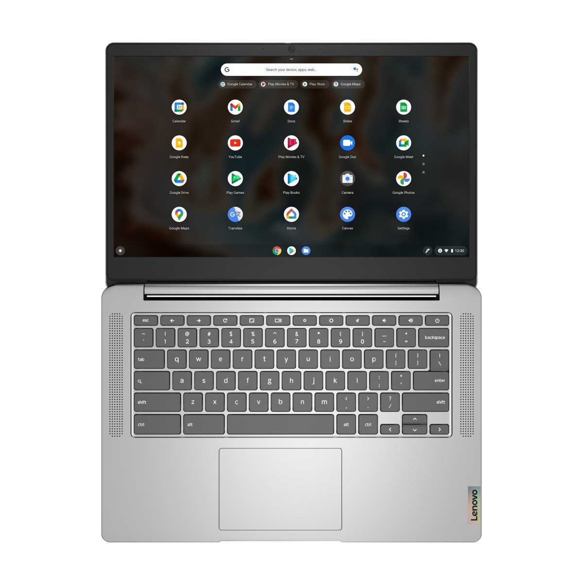 Lenovo IdeaPad 3 Chrome 14M836 MediaTek MT8183 Chromebook 35.6 cm (14") Full HD 4 GB LPDDR4x-SDRAM 64 GB eMMC Wi-Fi 5 (802.11ac) ChromeOS UK English Grey - Image 6