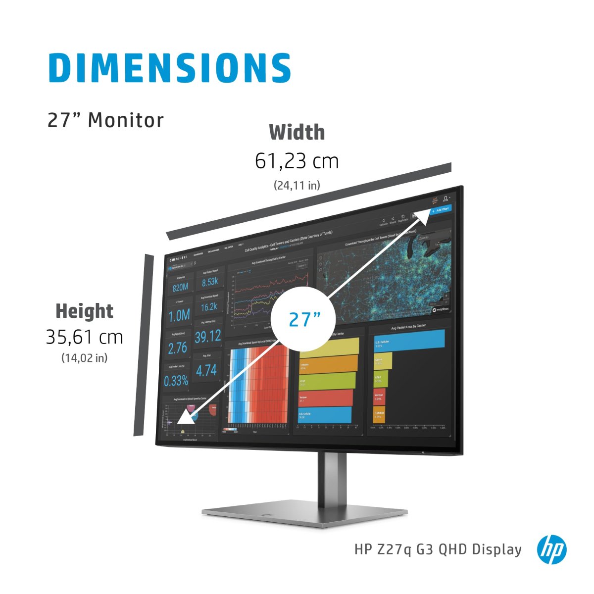 HP Z27q G3 QHD Display - Image 6