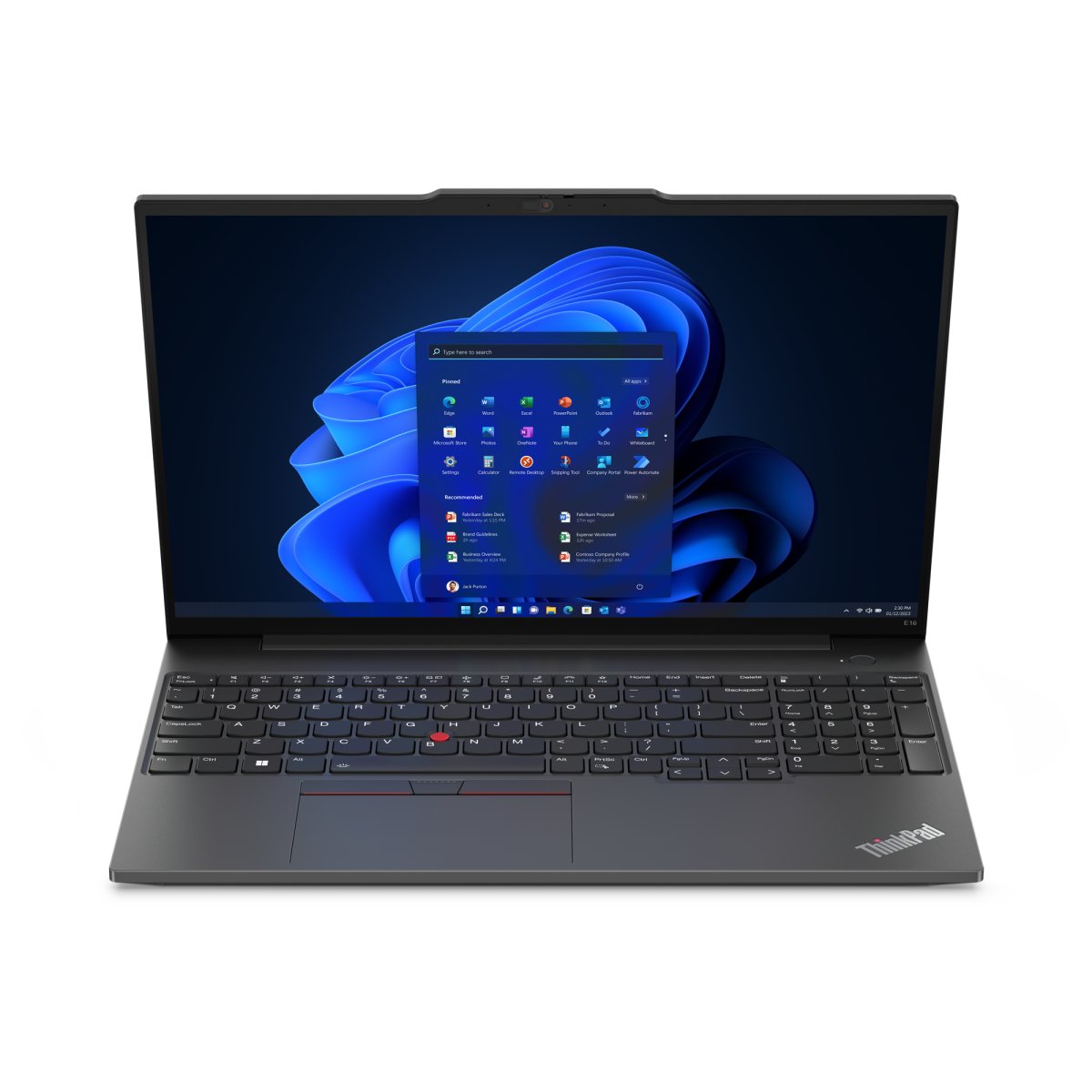 Lenovo ThinkPad E16 Gen 1 (Intel) Intel® Core™ i3 i3-1315U Laptop 40.6 cm (16") WUXGA 8 GB DDR4-SDRAM 256 GB SSD Wi-Fi 6 (802.11ax) Windows 11 Pro UK English Black - Image 15