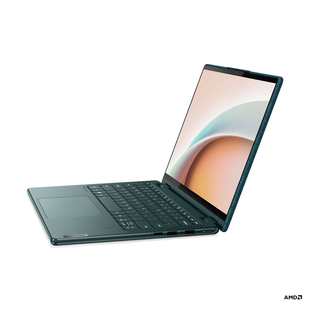 Lenovo Yoga 6 13ALC7 AMD Ryzen™ 7 5700U Hybrid (2-in-1) 33.8 cm (13.3") Touchscreen WUXGA 8 GB LPDDR4x-SDRAM 512 GB SSD Wi-Fi 6 (802.11ax) Windows 11 Home UK English Teal - Image 4