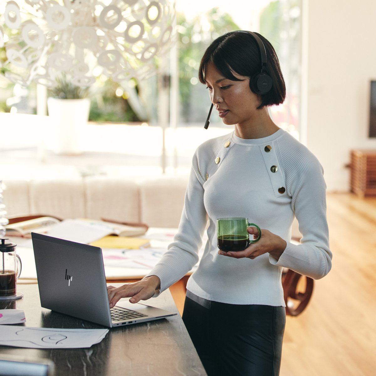 HP EliteBook 845 G8 AMD Ryzen™ 5 5600U Laptop 35.6 cm (14") Full HD 8 GB DDR4-SDRAM 256 GB SSD Wi-Fi 5 (802.11ac) Windows 10 Pro Silver - Image 14