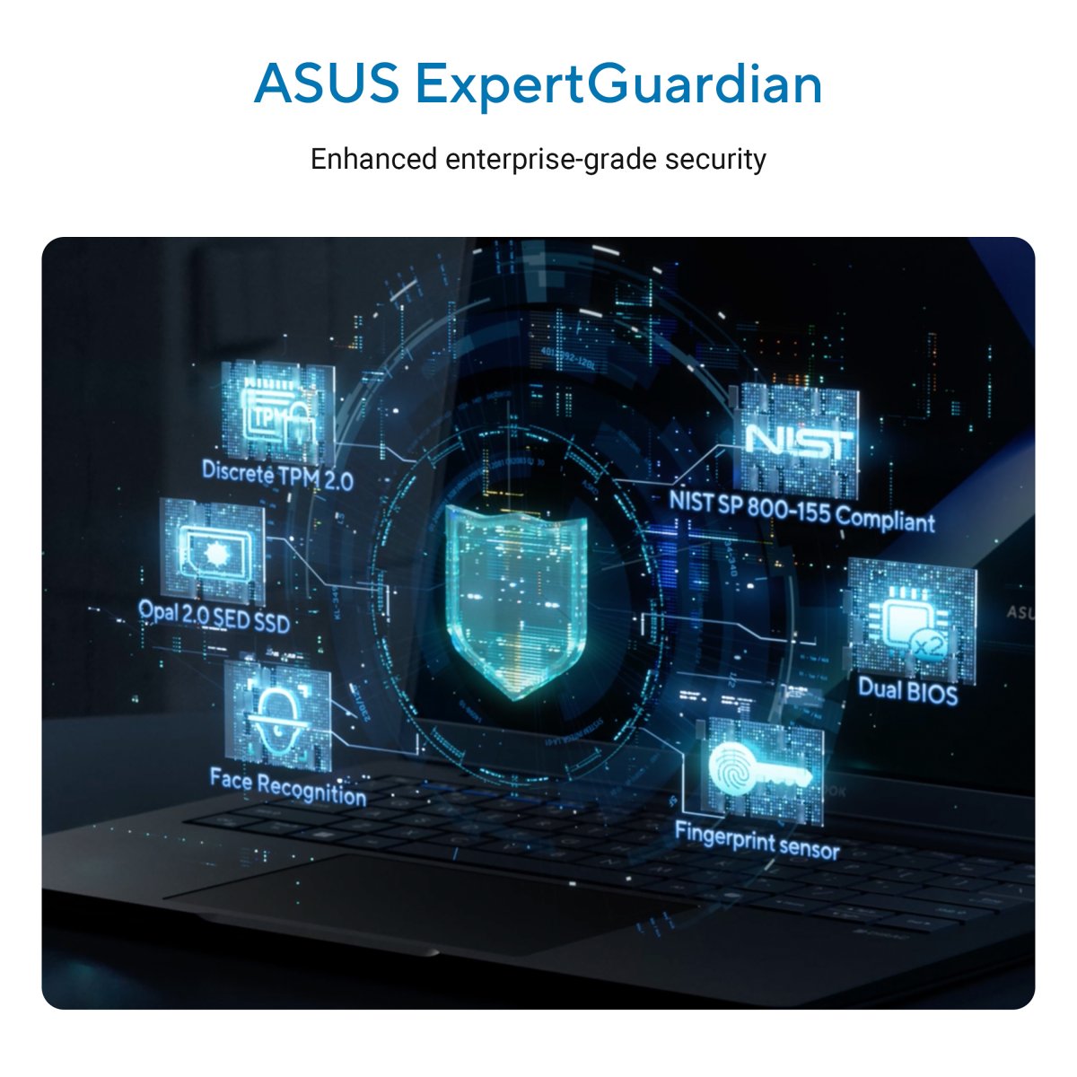 ASUS ExpertBook B5 B5605CC-MBU715X Intel Core Ultra 7 255H Laptop 40.6 cm (16") WUXGA 16 GB DDR5-SDRAM 512 GB SSD Wi-Fi 7 (802.11be) Windows 11 Pro Grey - Image 13