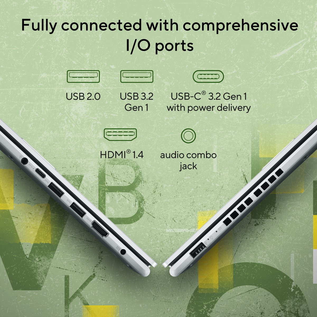 ASUS Vivobook 15 M1502YA-NJ033W AMD Ryzen™ 7 7730U Laptop 39.6 cm (15.6") Full HD 16 GB DDR4-SDRAM 512 GB SSD Wi-Fi 6E (802.11ax) Windows 11 Home Silver - Image 10