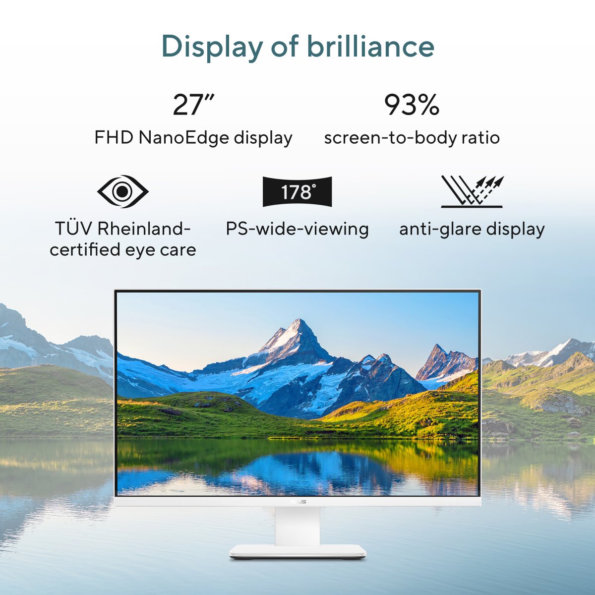 ASUS V400 AiO V470VAK-WPE034W Intel® Core™ i5 i5-13420H 68.6 cm (27") 1920 x 1080 pixels All-in-One PC 8 GB DDR5-SDRAM 512 GB SSD Windows 11 Home Wi-Fi 6 (802.11ax) White - Image 11