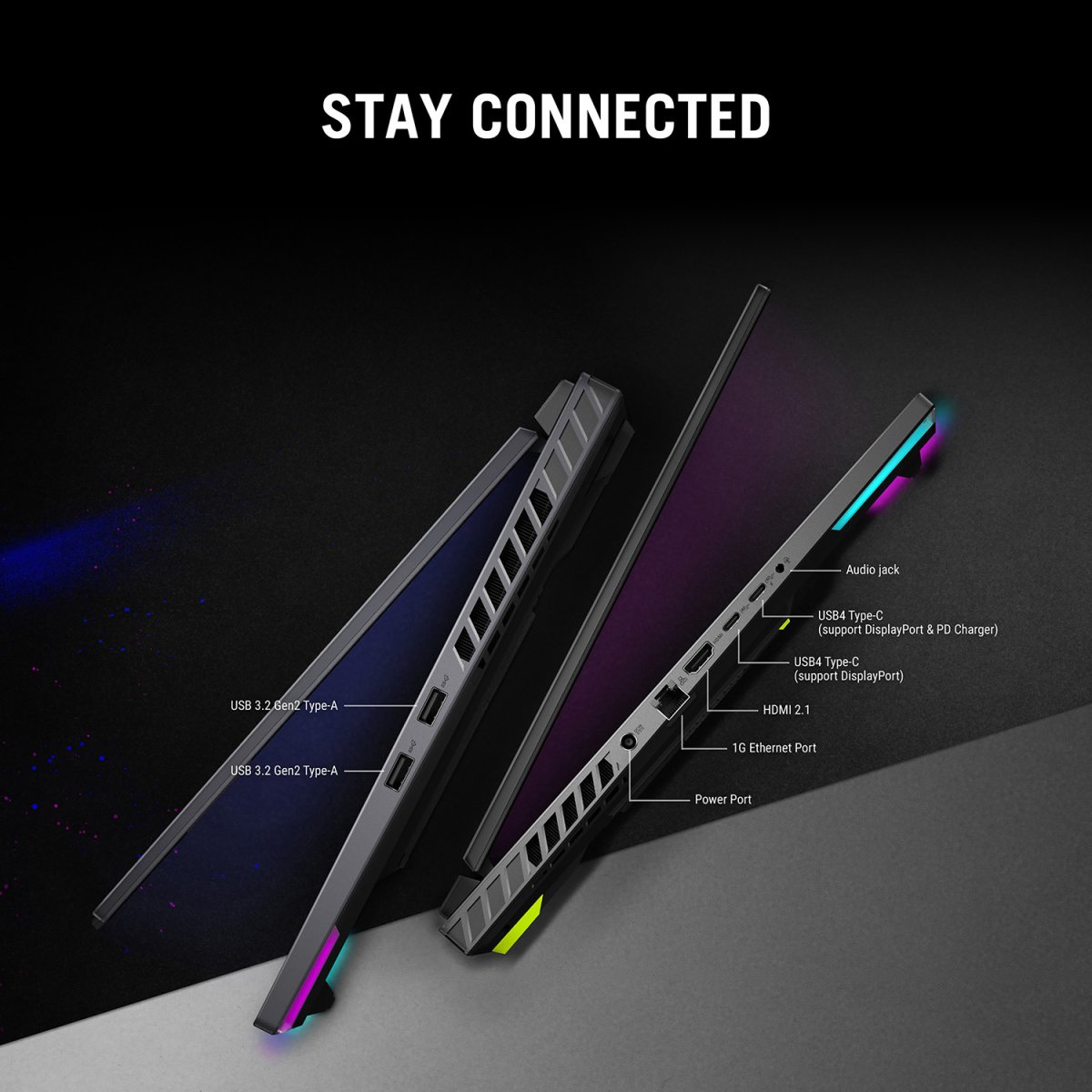 ASUS ROG Strix G18 G814PP-S9018W AMD Ryzen™ 9 7940HX Laptop 45.7 cm (18") WQXGA 32 GB DDR5-SDRAM 1 TB SSD NVIDIA GeForce RTX 5070 Wi-Fi 6E (802.11ax) Windows 11 Home Black, Grey - Image 19