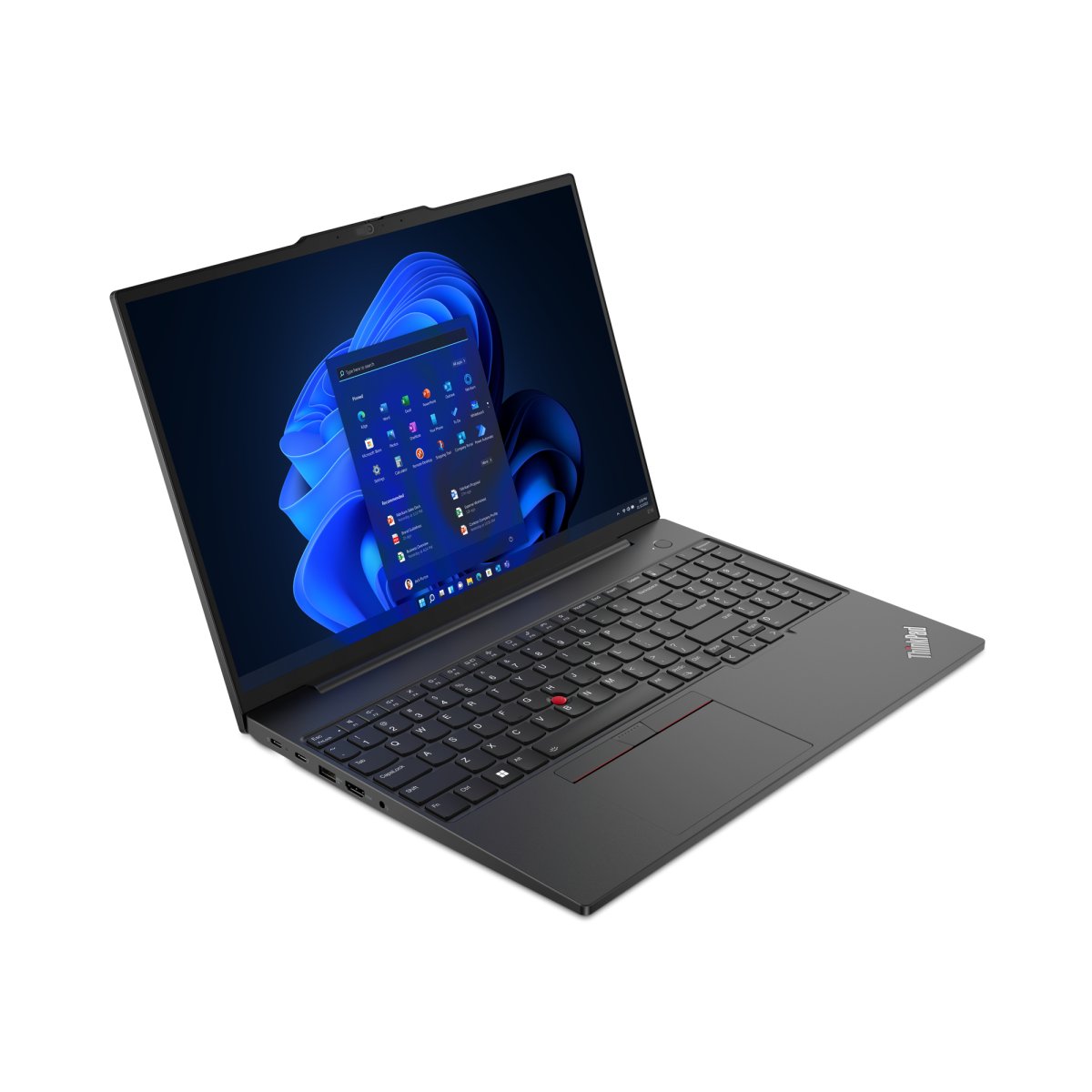 Lenovo ThinkPad E16 Gen 1 (Intel) Intel® Core™ i3 i3-1315U Laptop 40.6 cm (16") WUXGA 8 GB DDR4-SDRAM 256 GB SSD Wi-Fi 6 (802.11ax) Windows 11 Pro UK English Black - Image 3