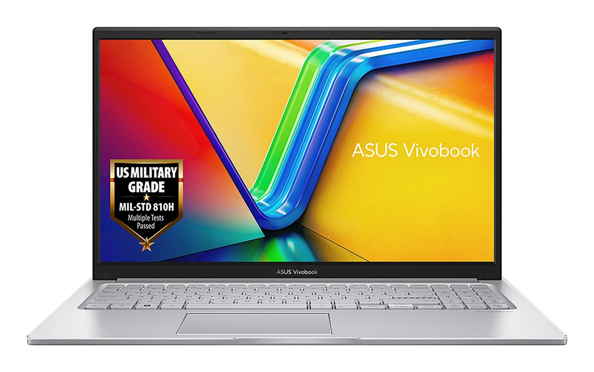 ASUS Vivobook 15 X1504VA-BQ4581W Intel Core 3 100U Laptop 39.6 cm (15.6") Full HD 8 GB DDR5-SDRAM 128 GB SSD Wi-Fi 6 (802.11ax) Windows 11 Home Silver