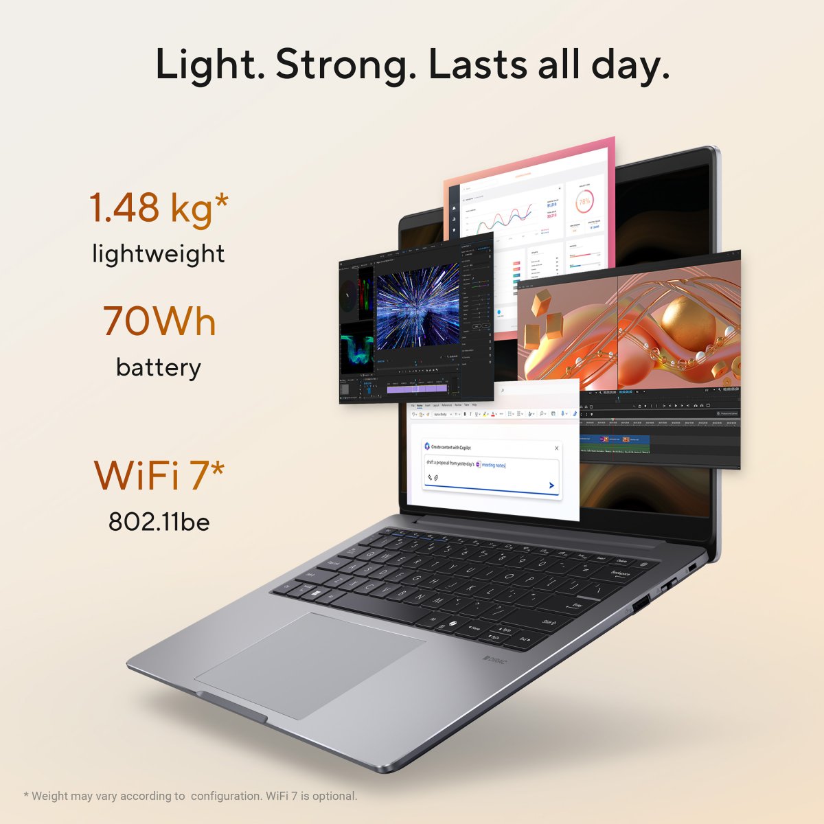 ASUS ExpertBook P3 PM3406CK-R715X AMD Ryzen™ AI 7 350 Laptop 35.6 cm (14") WUXGA 16 GB DDR5-SDRAM 512 GB SSD Wi-Fi 7 (802.11be) Windows 11 Pro Grey - Image 20