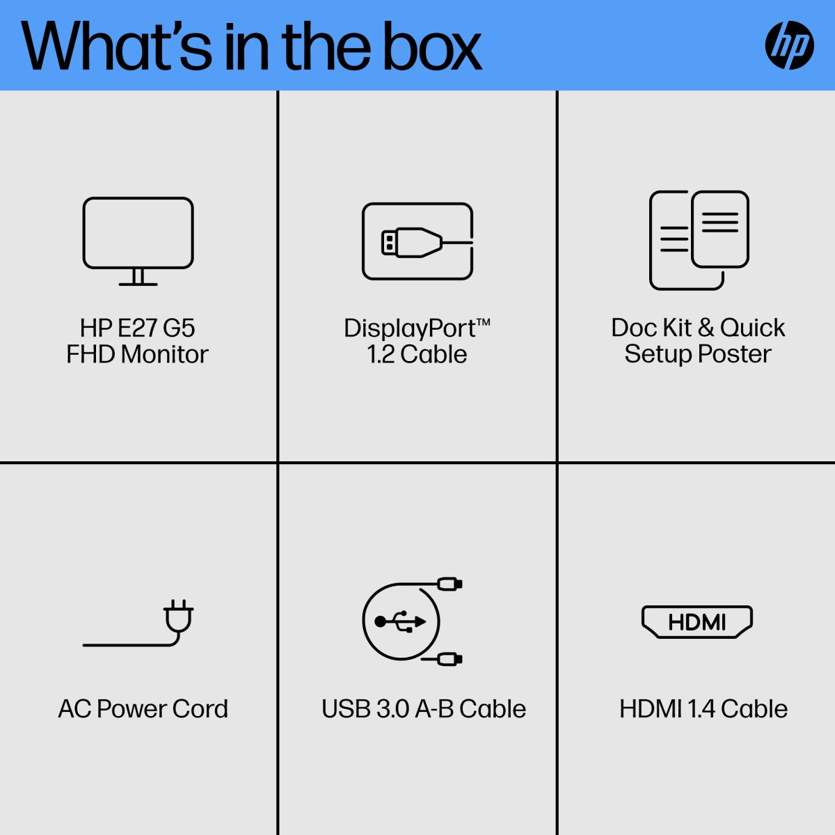 HP E27 G5 FHD Monitor - Image 4