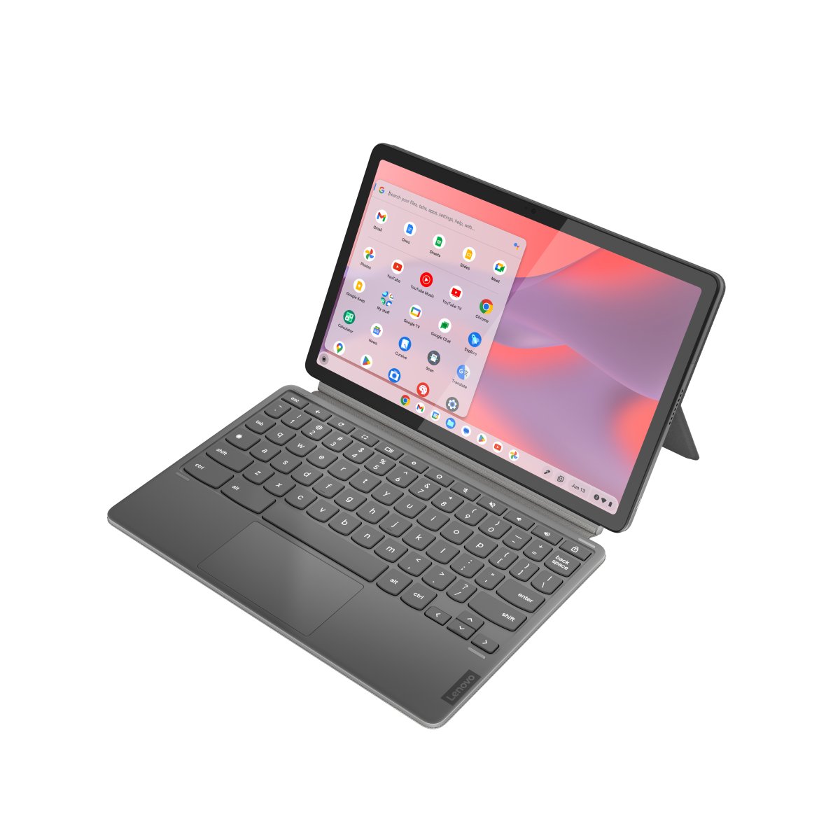 Lenovo IdeaPad Duet 3 Chrome 11Q727 Snapdragon 7c Chromebook 27.8 cm (10.9") Touchscreen 2K 4 GB LPDDR4x-SDRAM 128 GB eMMC Wi-Fi 5 (802.11ac) ChromeOS UK English Grey - Image 5
