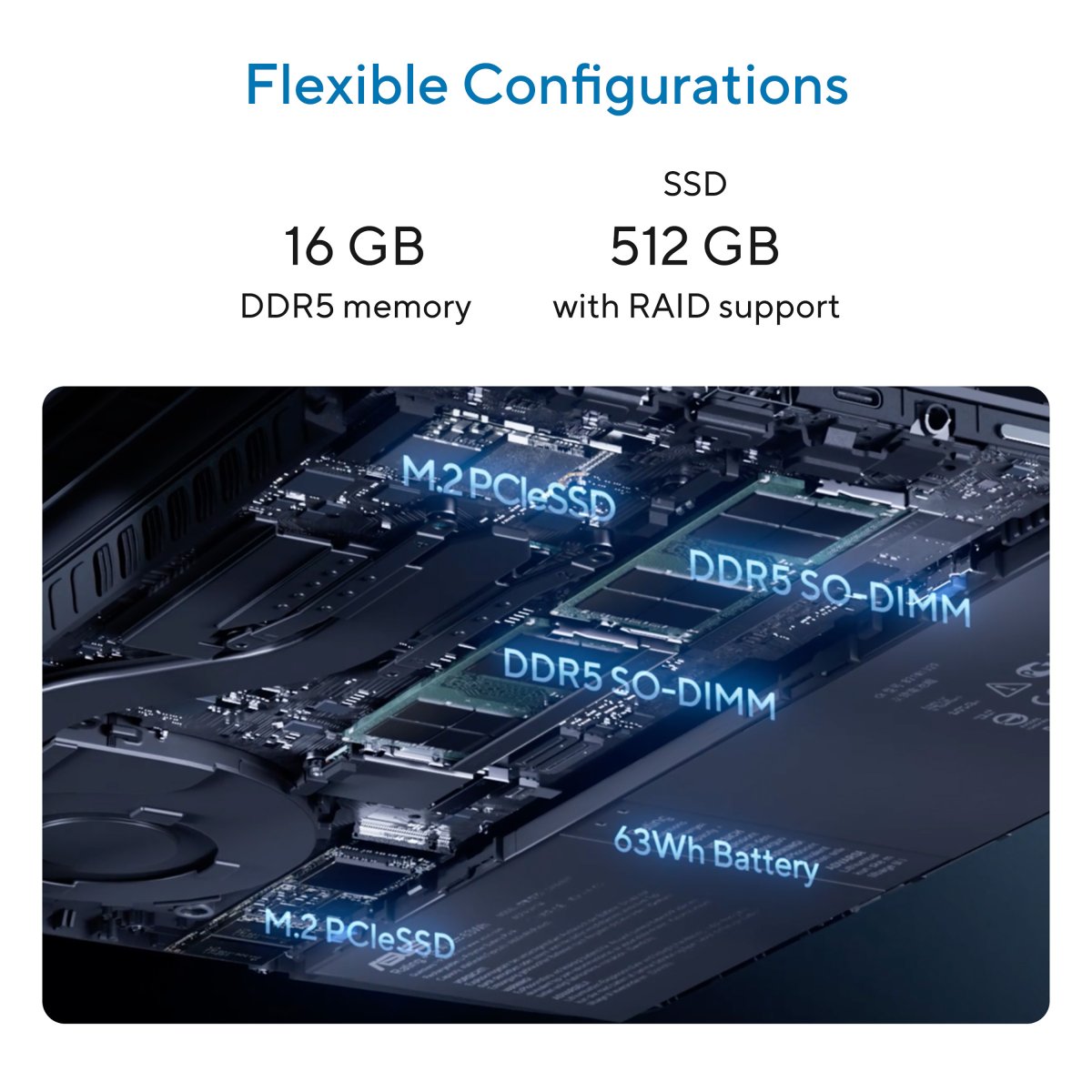 ASUS ExpertBook B5 B5605CC-MBU715X Intel Core Ultra 7 255H Laptop 40.6 cm (16") WUXGA 16 GB DDR5-SDRAM 512 GB SSD Wi-Fi 7 (802.11be) Windows 11 Pro Grey - Image 20