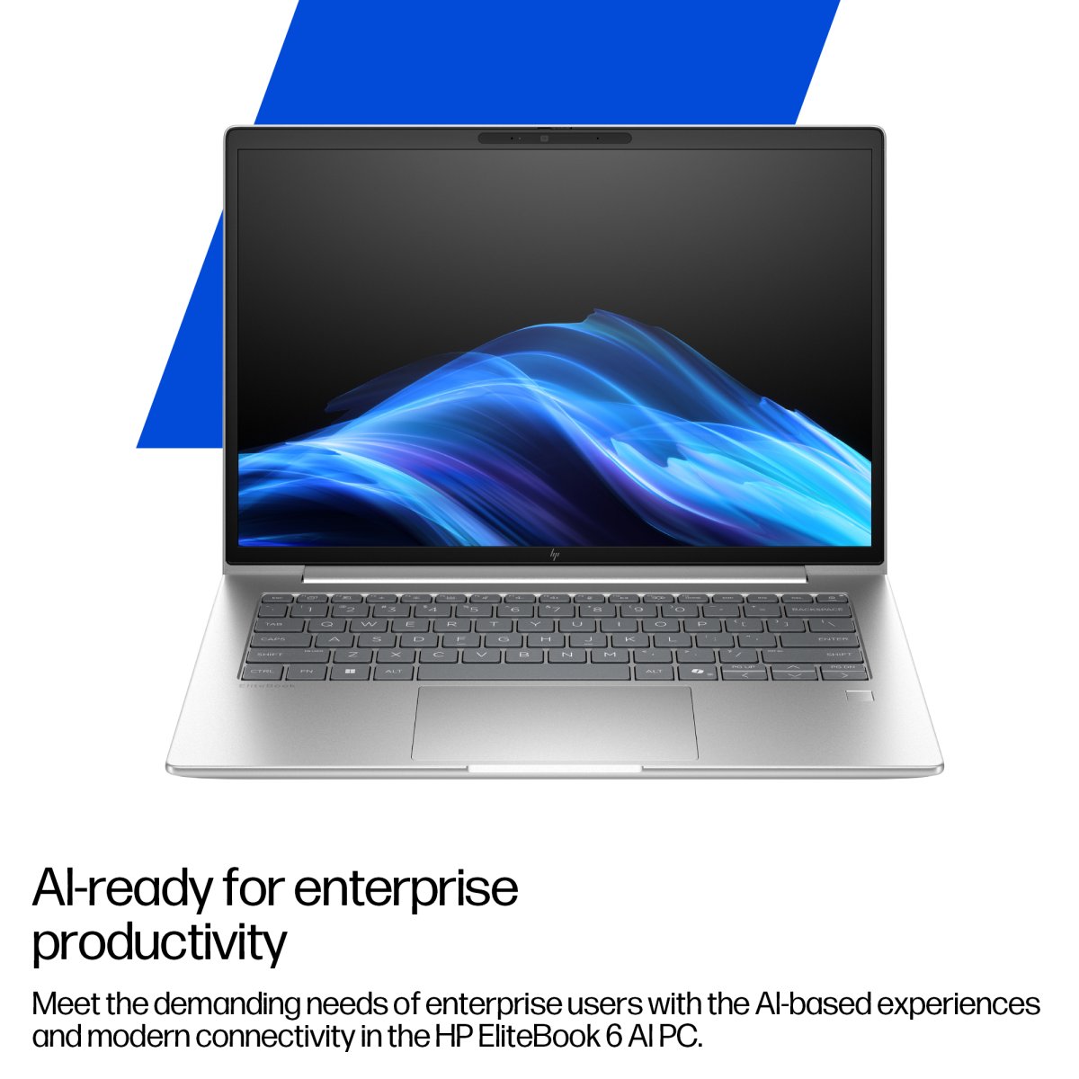 HP EliteBook 6 G1a AI PC Wolf Pro Security Edition AMD Ryzen™ 7 250 Laptop 40.6 cm (16") 32 GB DDR5-SDRAM 1 TB SSD Wi-Fi 7 (802.11be) Windows 11 Pro Silver - Image 4