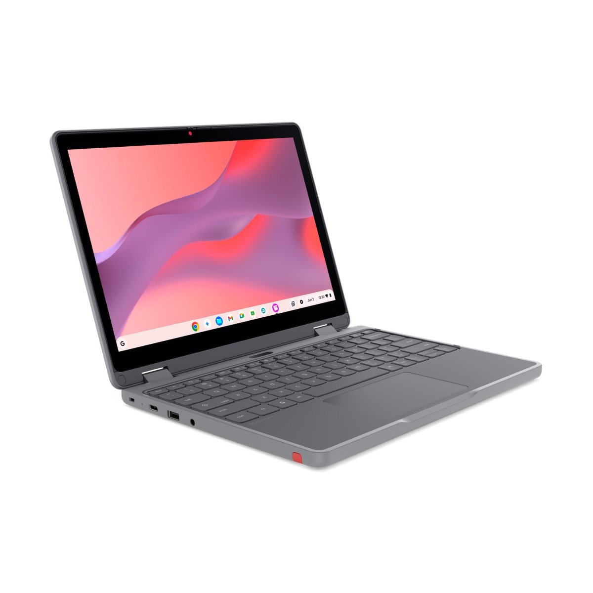 Lenovo Chrome 500e 2in1 G5 M89 MediaTek Kompanio 540 Chromebook 29.5 cm (11.6") Touchscreen HD 8 GB LPDDR5x-SDRAM 64 GB UFS Wi-Fi 7 (802.11be) ChromeOS English Grey - Image 6