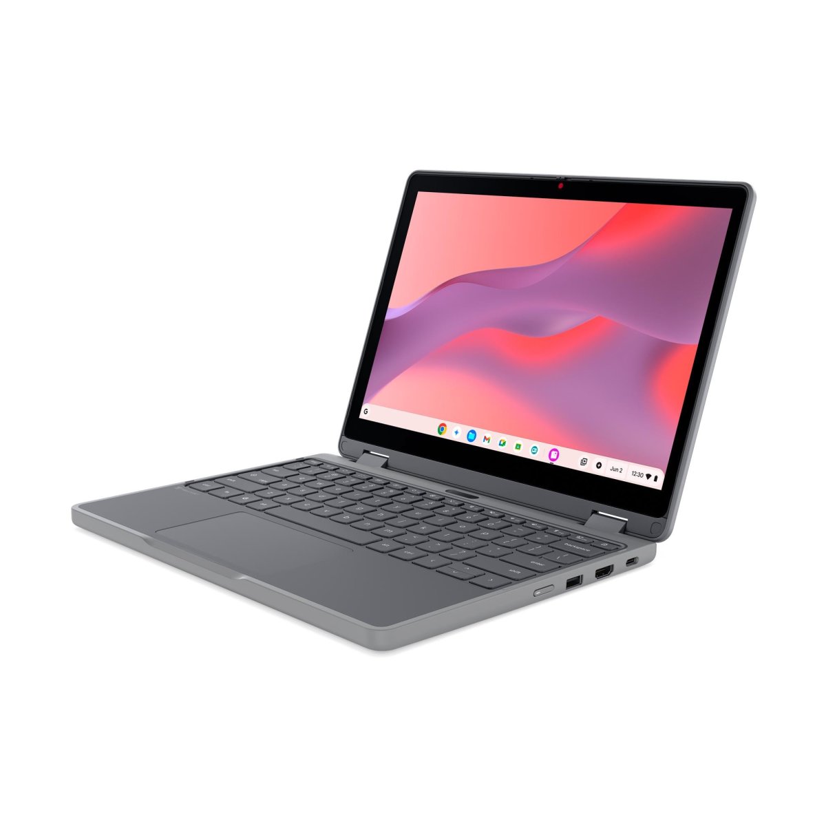 Lenovo Chrome 500e 2in1 G5 M89 MediaTek Kompanio 540 Chromebook 29.5 cm (11.6") Touchscreen HD 8 GB LPDDR5x-SDRAM 64 GB UFS Wi-Fi 7 (802.11be) ChromeOS English Grey - Image 7