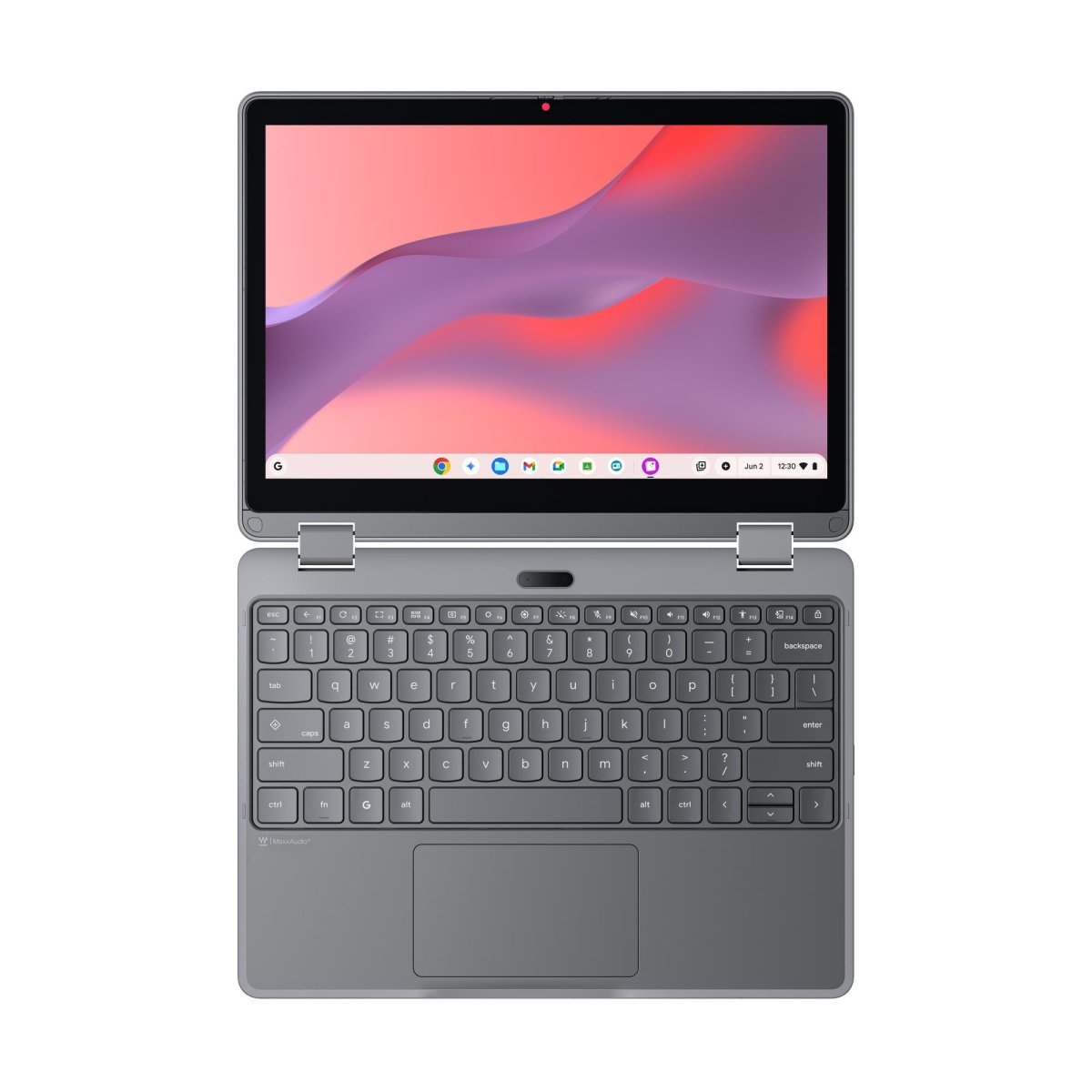 Lenovo Chrome 500e 2in1 G5 M89 MediaTek Kompanio 540 Chromebook 29.5 cm (11.6") Touchscreen HD 8 GB LPDDR5x-SDRAM 64 GB UFS Wi-Fi 7 (802.11be) ChromeOS English Grey - Image 2